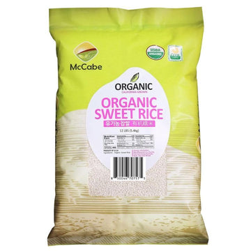 McCabe Organic Sweet Rice - Gluten Free & GMO-Free | Rich in Fibers and Minerals | USDA and CCOF Certified Organic | Product of 