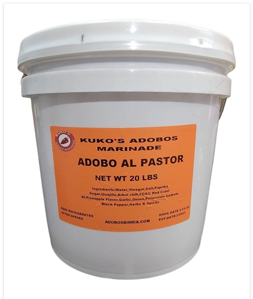 Al Pastor Adobo Concentrate Marinade Paste Commercial Use Bulk, 3.0 Ounce, 3