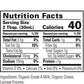Organic Valley, Organic Lactose Free Half & Half Cream, Quart, 32 oz