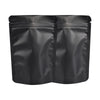 100 Pack Mylar Bag 28 Gram,55 Mil Thickness Smell Proof Bag,Stand-Up Packaging Pouch,Resealable Ziplock Foil Food Storage Baggie