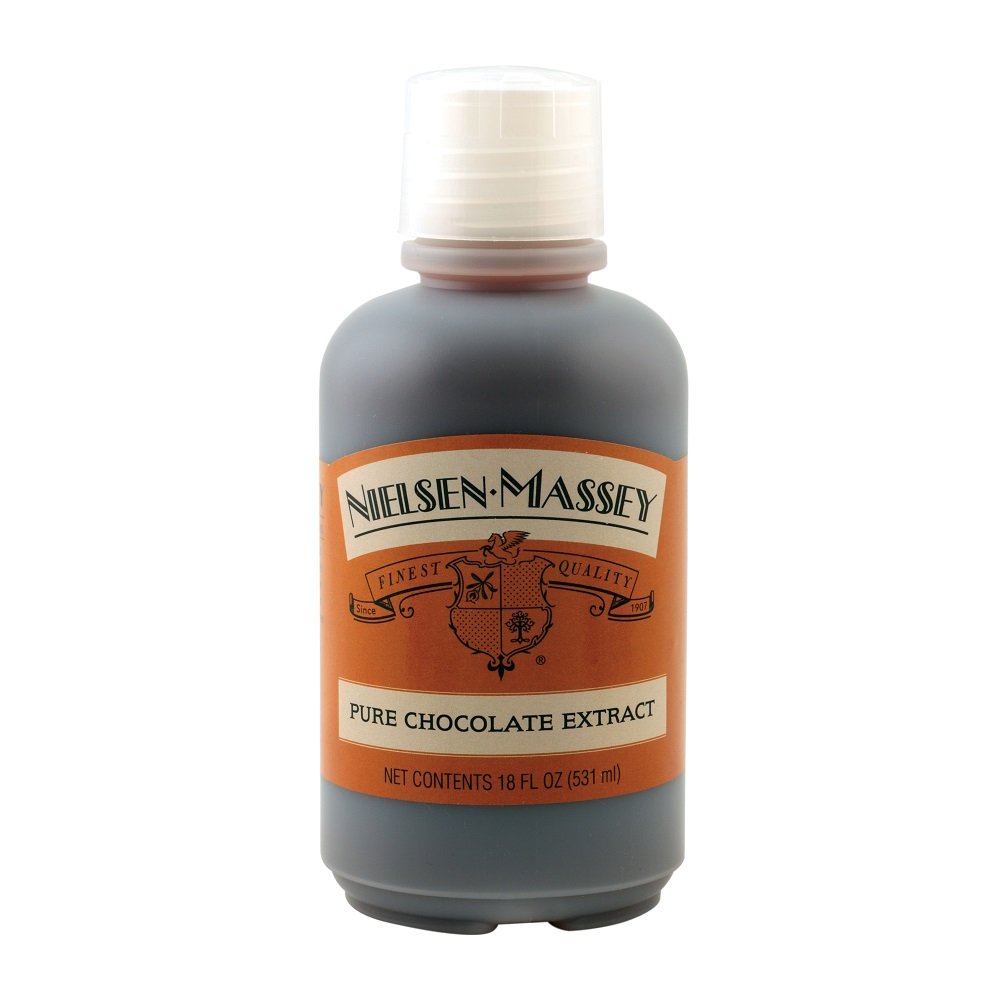 Nielsen-Massey Pure Chocolate Extract for Baking, 18 Fl Oz Bottle with Gift Box