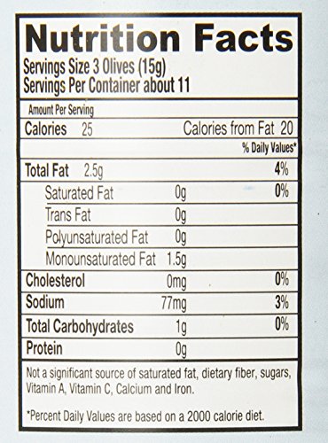Santa Barbara Olive Co. California Large Pitted Ripe Olives, 6 Ounce Tins (Pack Of 12)
