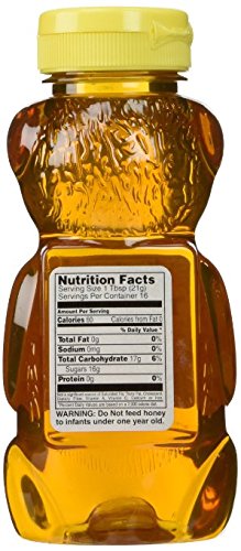 Gunter'S Pure Clover Honey Bears - 12 Oz (Pack Of 6)