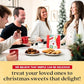 Davids Cookies Cookies & Brownies Assortment - Freshly Baked Gourmet Holiday Treats - Festive Bakery Dessert Gift Box - Assorted