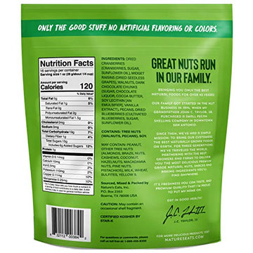 Natures Eats Nuts for Balance Hearty Trail Mix, chocolate, 16 Ounce