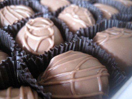 Philadelphia Candies Milk Chocolate Covered Assorted Creams (Soft Center Chocolates), 1 Pound Gift Box