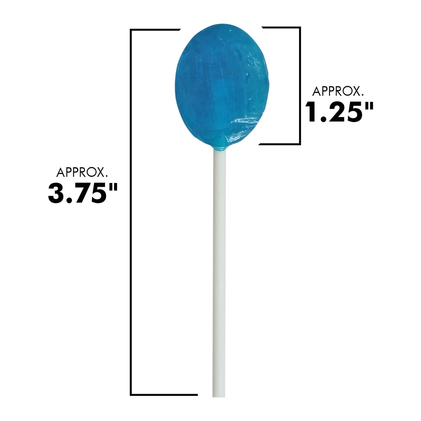 Flat Lollipops - 5 Pounds - Fruit Flavored Lollipops - Classic Bulk Suckers For Kids - Birthday Goodie Bag Favors