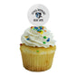 GRAPHICS & MORE Johns Hopkins University Cupcake Picks Set of 6 - Acrylic Toppers