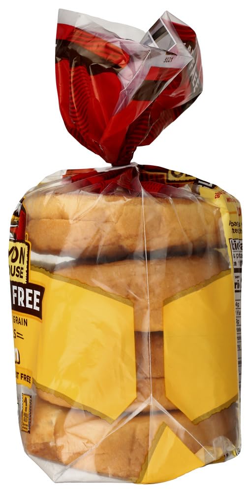 Canyon Bakehouse Gluten-Free Presliced Plain Bagels (4 Bagels Per Pack)