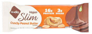 NUGO Crunchy Peanut Butter Bar 12 Count, 1.59 OZ