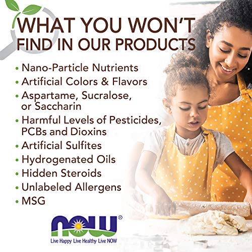 NOW Foods, Certified Organic Sunflower Seeds, Raw and Unsalted, Source of Fiber and Vitamin E, Hulled for Great Taste, Certified