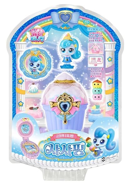 Raonee Catch Teenieping Shashaping Season 4(2023 New) With Sweet And Sour Candy Royal Figure Set Blue