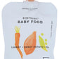White Leaf Provisions Organic Purees / Baby Food Pouches - Fruits, Veggies & Grains, Toddler snack, Regeneratively Farmed, No Added Sugar, Non-GMO, BPA-Free Pouches 3.17 oz (Pack of 24, Carrot + Sweet Potato + Pea