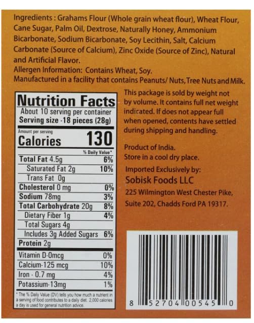 Sobisk Honey Graham Cracker Bear Cookies, 10-ct. Packs
