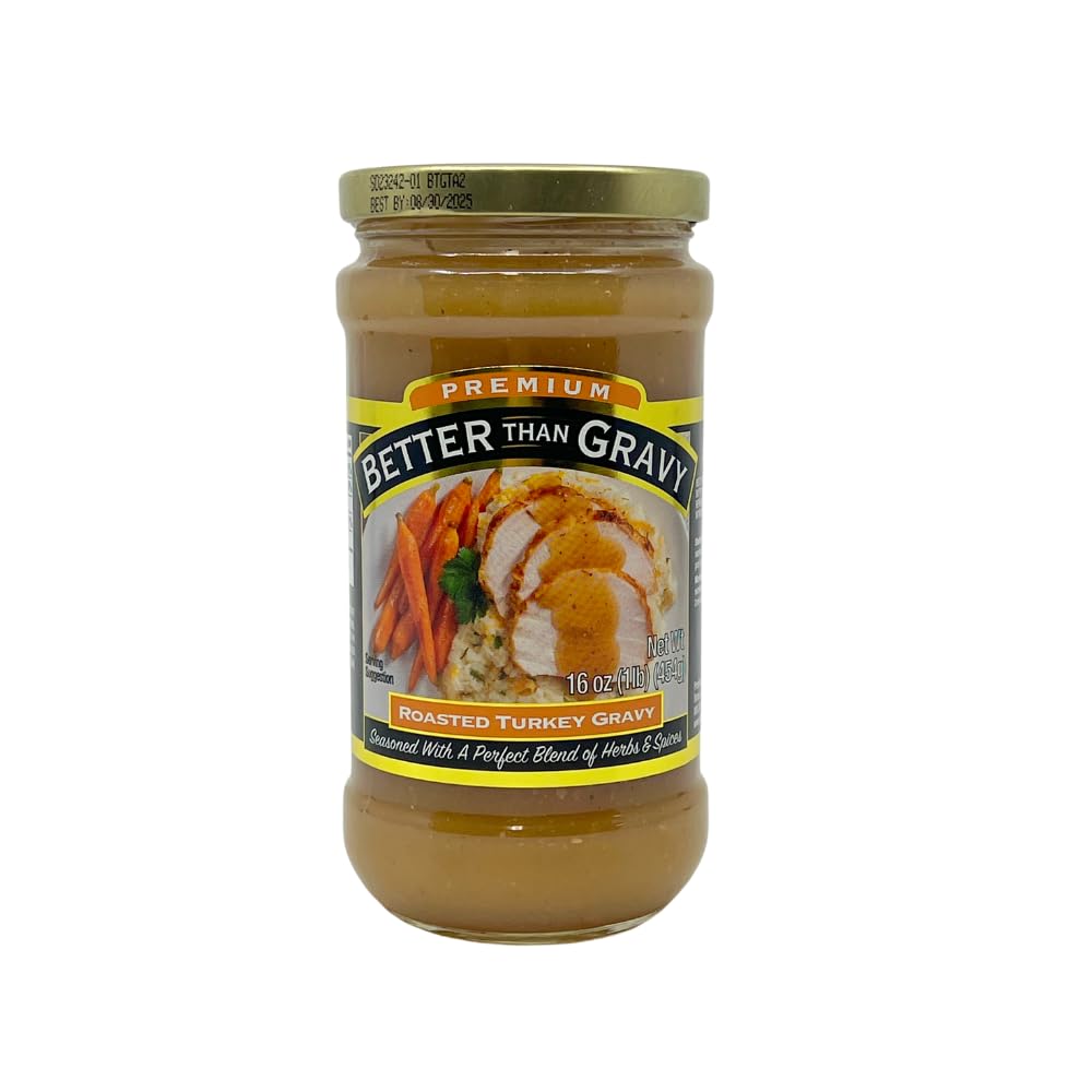 Better Than Gravy Roasted Turkey Gravy 16 Oz - Pack Of 2