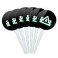 Delta State Secondary Logo Cupcake Picks Toppers Decoration Set of 6