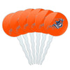 Salem State Secondary Logo Cupcake Picks Toppers Decoration Set of 6
