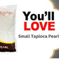 CATHAY KITCHEN Sago Tapioca Pearls for Bubble Tea, Non-GMO, Gluten-Free, 36 Oz (3 Pack)