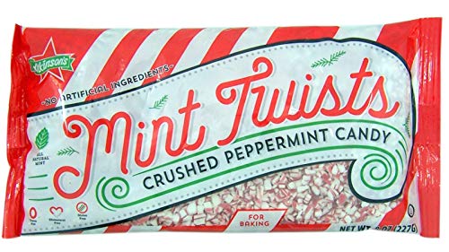 Mint Twists Crushed Peppermint Candy for Baking, 8 oz, Pack of 3