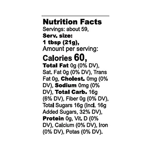 Wholesome Sweeteners 44-Ounce Organic Blue Agave Nectar, Fair Trade, 100% Pure, Non GMO, Gluten Free & Vegan, 1 Pack