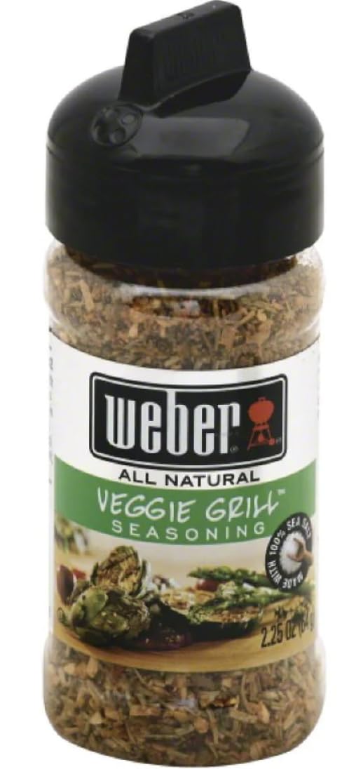 Weber Veggie Grill Seasoning, 2.25 Oz (Pack Of 2)