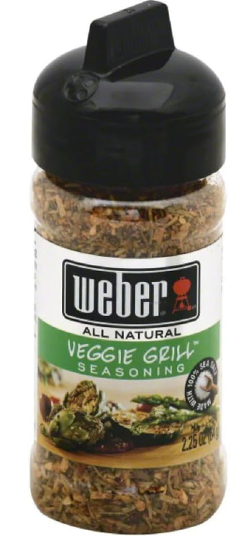 Weber Veggie Grill Seasoning, 2.25 Oz (Pack Of 2)