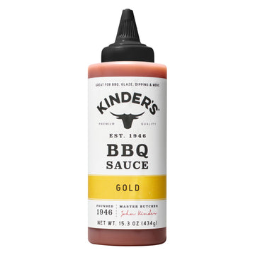 Kinders, Gold Barbeque Sauce, 15.3 Ounce
