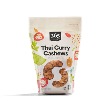 365 by Whole Foods Market, Thai Curry Cashews, 12 Ounce