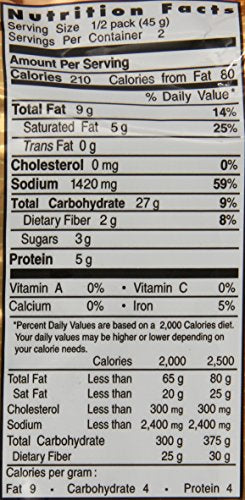 Mama Instant Noodle, Creamy Tom Yum Spicy Flavor, 3.17 Ounce (Pack Of 20)