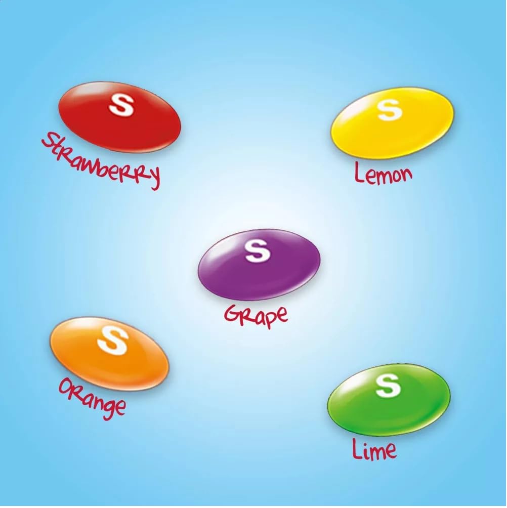 Skittlles Original Easter Jelly Beans Candy 40Oz Easter Basket Candy Egg Hunt Stuffers - Includes Pitching Pigeon Brand Magnet