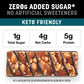 KIND ZERO Added Sugar Bars  Keto Snack  Dark Chocolate Nuts and Sea Salt  Good Source of Fiber  Gluten Free  Low Sugar  6g Protein  10 Count
