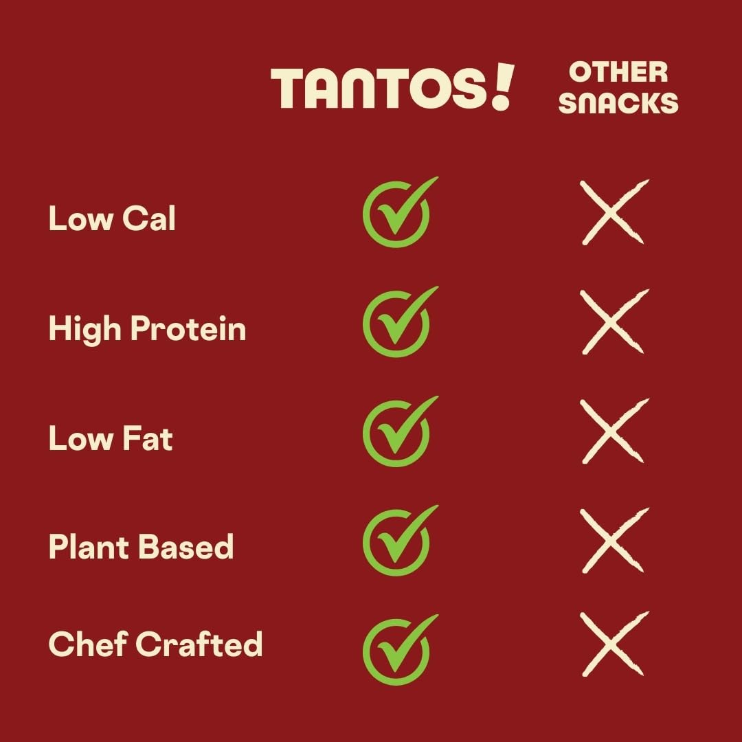 Tantos! Puffed Pasta Chips  Healthy Pasta Snack by Top Chef Joe Sasto  As Seen on Shark Tank  Plant Based  Low Calorie  Crunchy Chips  Variety Pack  Marinara  Pesto  Cacio e Pepe  Classico  Gourmet Bold Flavors  1oz 8 Pack 2 of Each Flavor  Variety