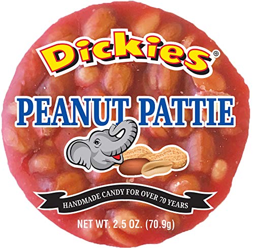 Dickies Peanut Pattie 2.5 oz Pack of 16 - Red
