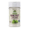 NOW Foods, Certified Organic Monk Fruit Extract Powder, Zero Calorie Sweetener, Large Bottle for Serving Scoop, Certified Non-GM