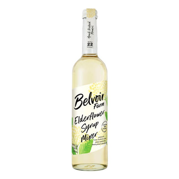 BELVOIR FRUIT FARMS Elderflower Syrup Mixer, 500ml (Pack of 1) | Refreshing Botanical Drink Mix | Perfect for Cocktails | Natura