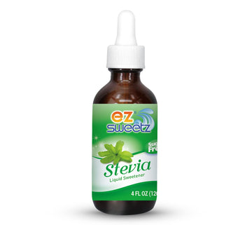 EZ-Sweetz De-bittered Stevia (4 FL OZ - Liquid Sweetener 850Servings/Bottle| 1Pack)