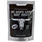 No Mans Land Mild Beef Jerky High Protein Low Calorie Low Carb Beef Snack 3.0Oz Bag