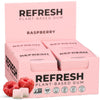 Refresh Gum Sugar Free Chewing Gum, Natural Flavors, Raspberry, 12 Count, Vegan, Non-GMO, Gluten-Free, Plant-Based