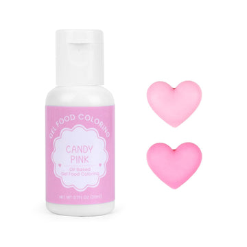Oil Based Food Coloring for Chocolate, 20ml Edible Candy Pink Oil Based Food Coloring Gel for Cake Decorating, Sugar, Candy Melt