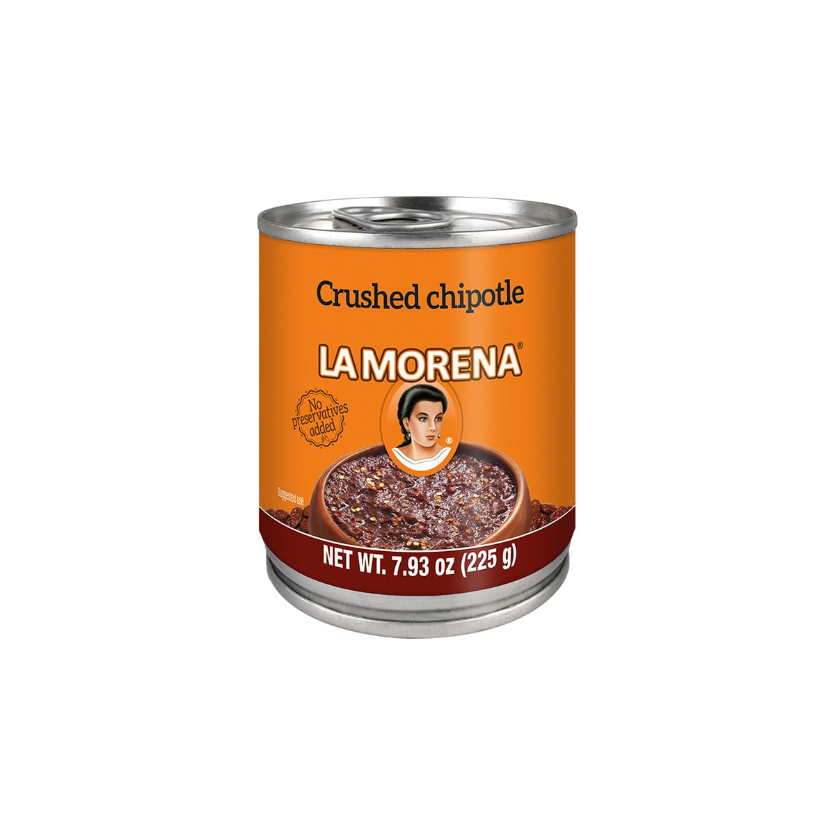 La Morena Crushed Chipotle peppers 7.9oz (SINGLE) (Packaging may vary)