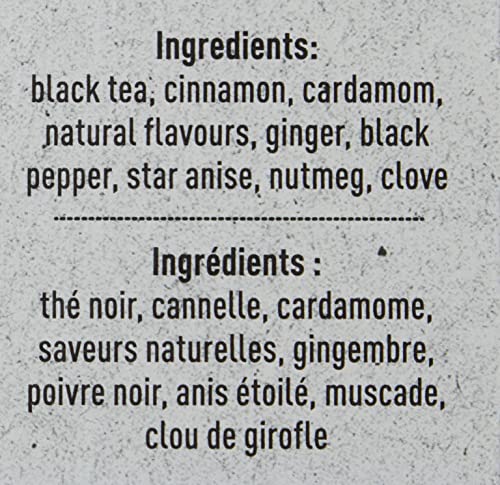 Higgins & Burke Chai Glow, Loose Leaf, Black Tea, Keurig K-Cup Brewer Compatible Pods, 24 Count