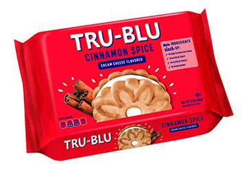 Tru Blu Cinnamon Spice Cookies With Creme Cheese Flavor | No artificial ingredients | No High Fructose Corn Syrup | Made in the 
