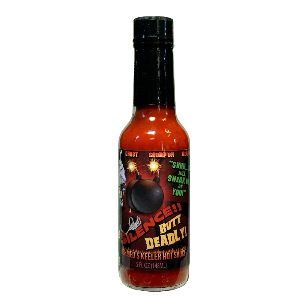 Jeff Dunham - Achmed'S Keeler Hot Sauce With Scorpion, Carolina Reaper, And Ghost Peppers | Super Hot And Spicy Sauce For The Br