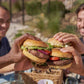 Bubba Burger, Frozen Beef Burger Patties, Sweet Onion, USDA Choice Beef Chuck, 2 lb, Pack of 6