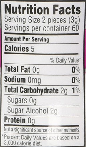 ORBIT Gum Bubblemint Sugar Free Chewing Gum Bulk Pack, 120 ct Bottle (Pack of 2)