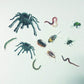 70X Edible Wafer Spider, Bug Cupcake Topper, Pre-Cut Funny Party Cake Decoration