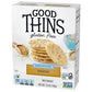 GOOD THINS Sesame Rice Snacks Gluten Free Crackers, Snack Crackers, 3.5 oz (Pack of 2)