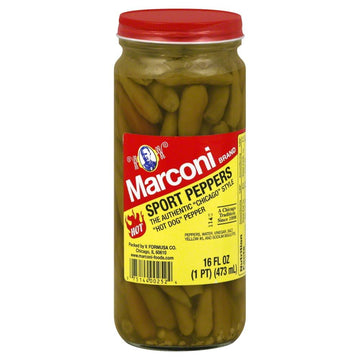 Marconi Sport Pepper, 16 Oz (Case Of 6)