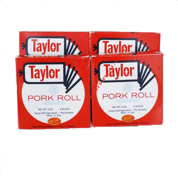Generic Taylor Pork Roll 6 Oz. (4 Pack) - Delicious Pork Roll, Ideal for Breakfast or Sandwiches