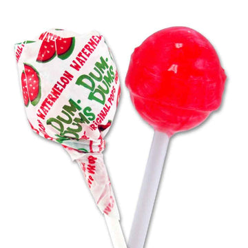 Dum Dums Lollipops Watermelon Flavor 1-50 Ct Bag